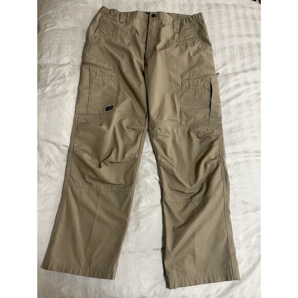LA Police Gear Men's Atlas Tactical Pants Coyote Brown Size: 32x38 - Picture 2 of 6